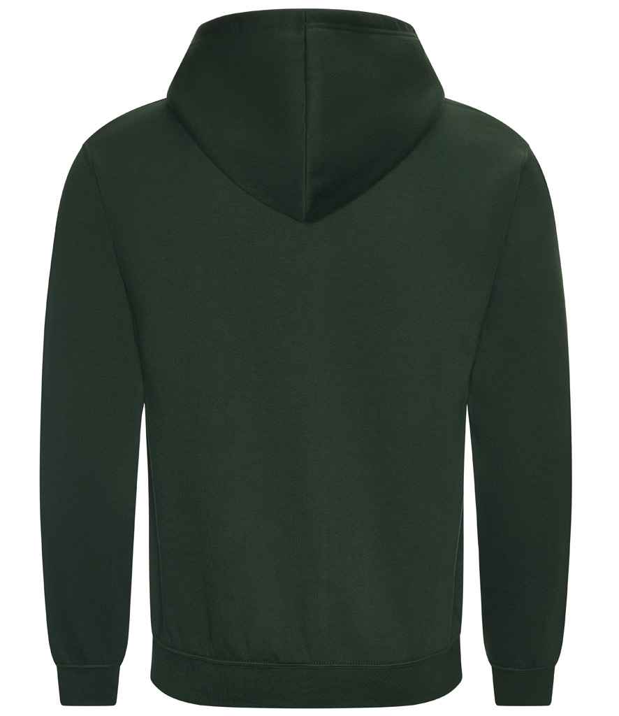 Pro RTX RX351 Bottle Green Back - Zip Hoodie Ready to be Embroidered and Printed by Custard Workwear - Cheap Personalised and Customised Workwear in Nottinghamshire, Derbyshire and Leicestershire