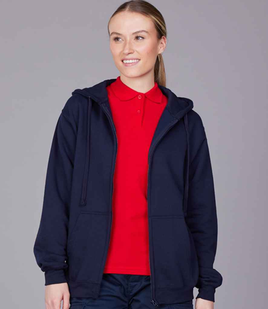 Pro RTX RX351 Navy Model - Zip Hoodie Ready to be Embroidered and Printed by Custard Workwear - Cheap Personalised and Customised Workwear in Nottinghamshire, Derbyshire and Leicestershire