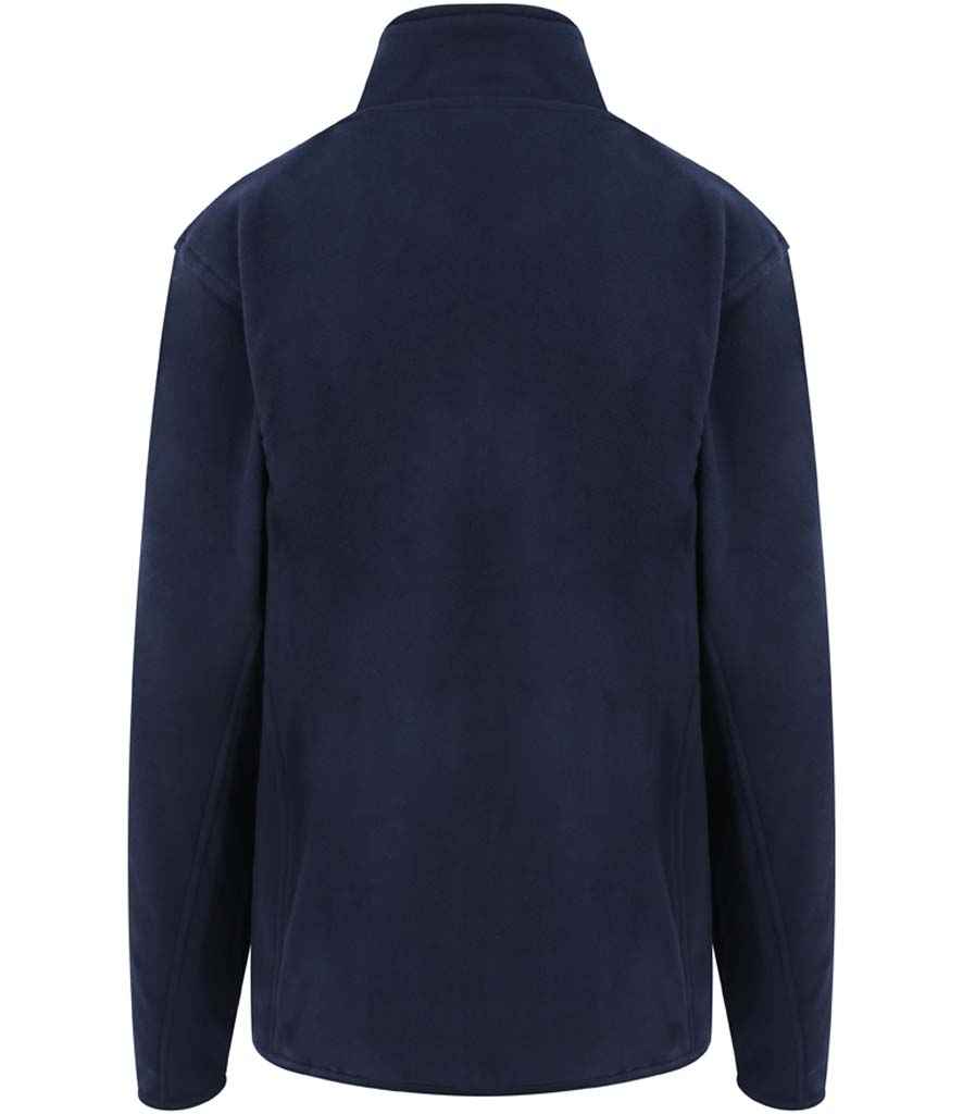 Pro RTX RX401 Navy Back - Micro Fleece Ready to be Embroidered by Custard Workwear - Cheap Personalised and Customised Workwear in Nottinghamshire, Derbyshire and Leicestershire