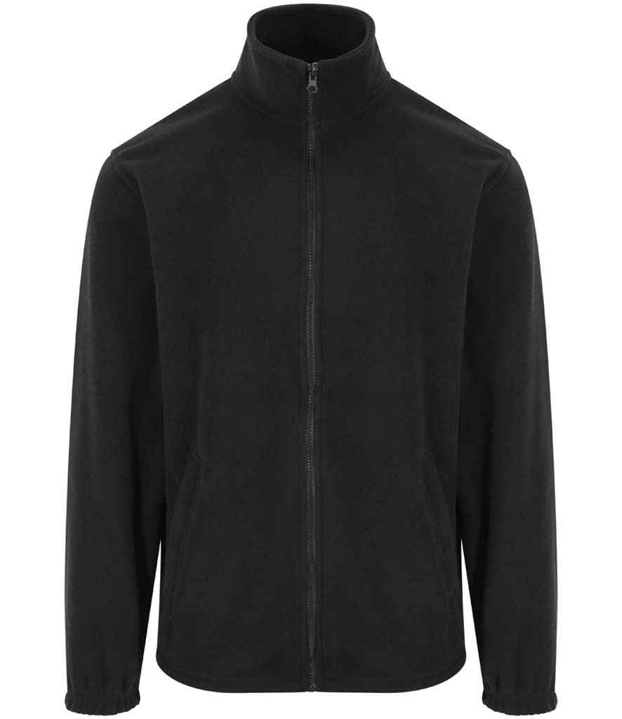Pro RTX RX402 Black Front - Fleece Ready to be Embroidered by Custard Workwear - Cheap Personalised and Customised Workwear in Nottinghamshire, Derbyshire and Leicestershire