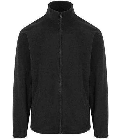Pro RTX RX402 Black Front - Fleece Ready to be Embroidered by Custard Workwear - Cheap Personalised and Customised Workwear in Nottinghamshire, Derbyshire and Leicestershire
