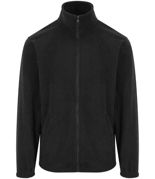 Pro RTX RX402 Black Front - Fleece Ready to be Embroidered by Custard Workwear - Cheap Personalised and Customised Workwear in Nottinghamshire, Derbyshire and Leicestershire