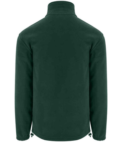 Pro RTX RX402 Bottle Green Back - Fleece Ready to be Embroidered by Custard Workwear - Cheap Personalised and Customised Workwear in Nottinghamshire, Derbyshire and Leicestershire