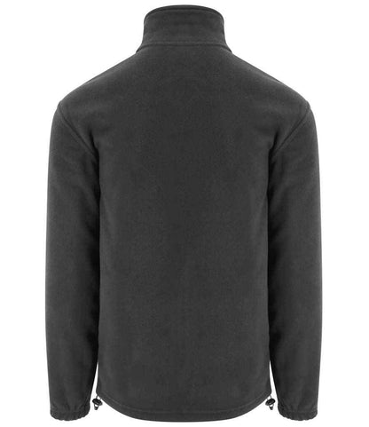 Pro RTX RX402 Charcoal Back - Fleece Ready to be Embroidered by Custard Workwear - Cheap Personalised and Customised Workwear in Nottinghamshire, Derbyshire and Leicestershire