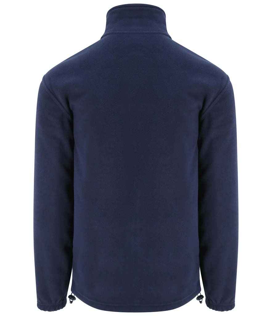 Pro RTX RX402 Navy Back - Fleece Ready to be Embroidered by Custard Workwear - Cheap Personalised and Customised Workwear in Nottinghamshire, Derbyshire and Leicestershire