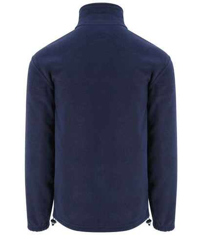 Pro RTX RX402 Navy Back - Fleece Ready to be Embroidered by Custard Workwear - Cheap Personalised and Customised Workwear in Nottinghamshire, Derbyshire and Leicestershire