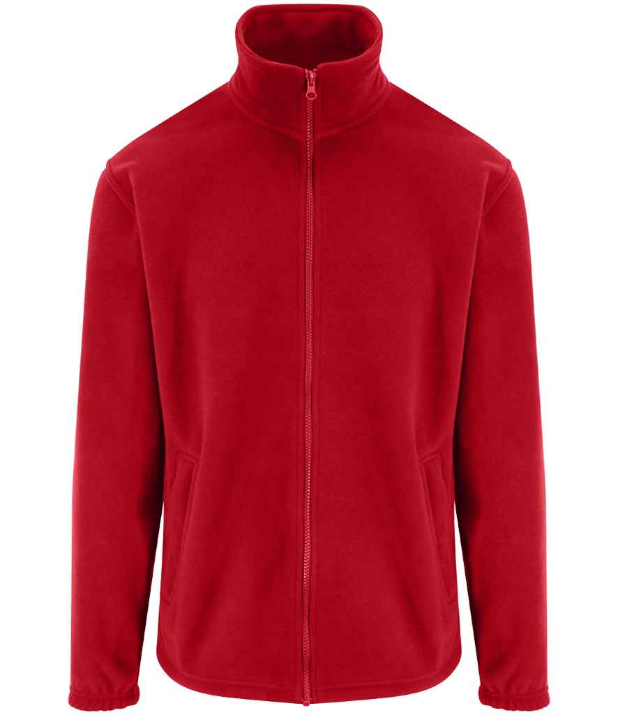 Pro RTX RX402 Red Front - Fleece Ready to be Embroidered by Custard Workwear - Cheap Personalised and Customised Workwear in Nottinghamshire, Derbyshire and Leicestershire