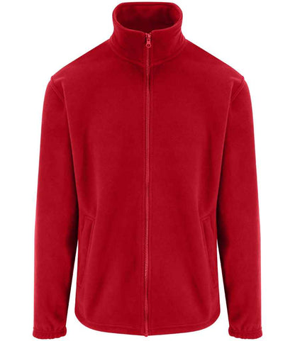 Pro RTX RX402 Red Front - Fleece Ready to be Embroidered by Custard Workwear - Cheap Personalised and Customised Workwear in Nottinghamshire, Derbyshire and Leicestershire