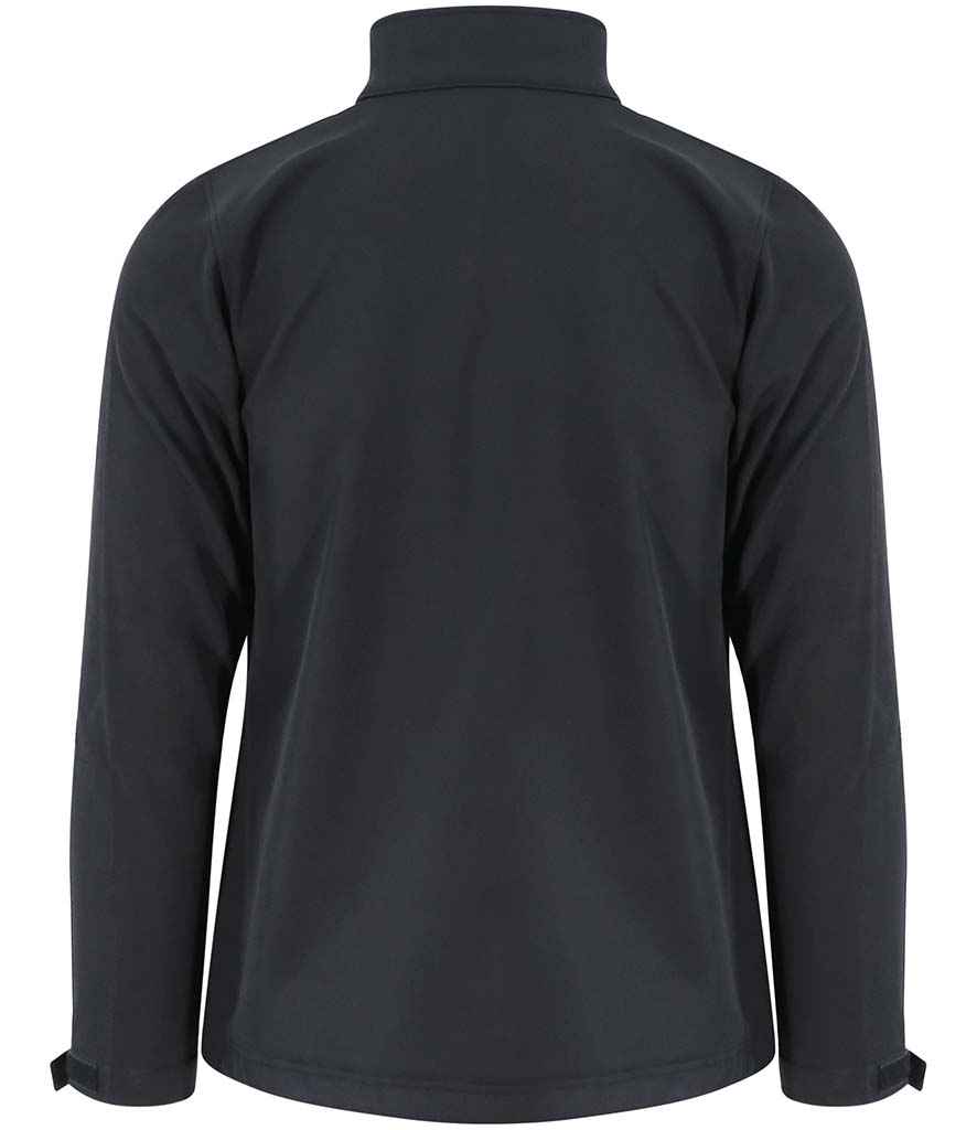 Pro RTX RX500F Black Back - Ladies Soft Shell Jacket Ready to be Embroidered and Printed by Custard Workwear - Cheap Personalised and Customised Workwear in Nottinghamshire, Derbyshire and Leicestershire