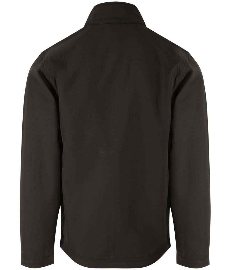 Pro RTX RX500 Black Back - Soft Shell Jacket Ready to be Embroidered and Printed by Custard Workwear - Cheap Personalised and Customised Workwear in Nottinghamshire, Derbyshire and Leicestershire