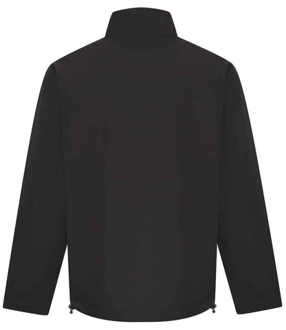 Pro RTX RX530 Charcoal Back - Soft Shell Jacket Ready to be Embroidered and Printed by Custard Workwear - Cheap Personalised and Customised Workwear in Nottinghamshire, Derbyshire and Leicestershire