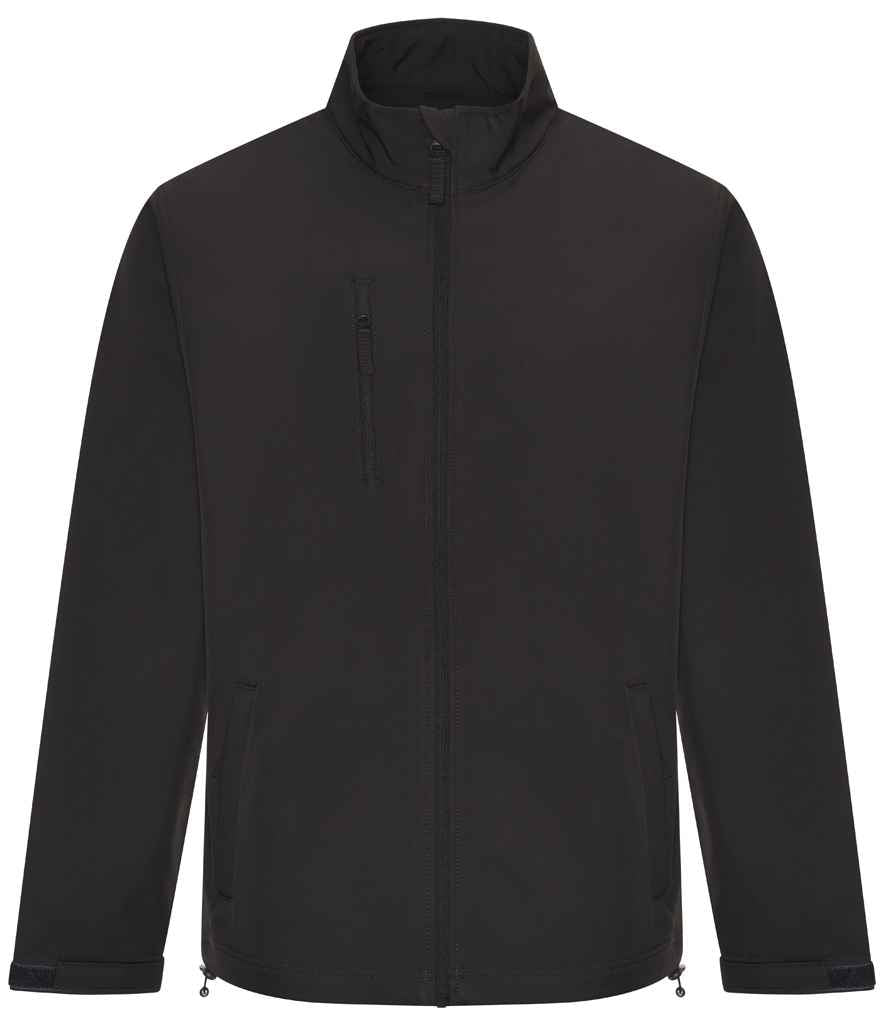 Pro RTX RX530 Charcoal Front - Soft Shell Jacket Ready to be Embroidered and Printed by Custard Workwear - Cheap Personalised and Customised Workwear in Nottinghamshire, Derbyshire and Leicestershire