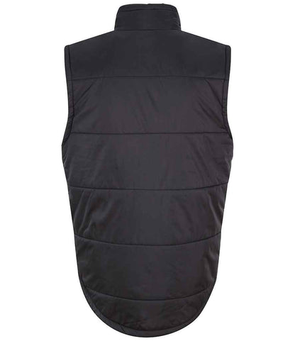 Pro RTX RX551 Black Back - Padded Bodywarmer Ready to be Embroidered and Printed by Custard Workwear - Cheap Personalised and Customised Workwear in Nottinghamshire, Derbyshire and Leicestershire