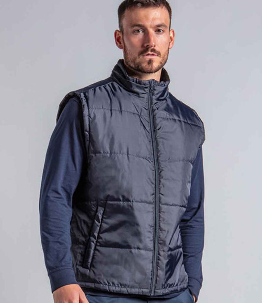 Pro RTX RX551 Navy Model - Padded Bodywarmer Ready to be Embroidered and Printed by Custard Workwear - Cheap Personalised and Customised Workwear in Nottinghamshire, Derbyshire and Leicestershire