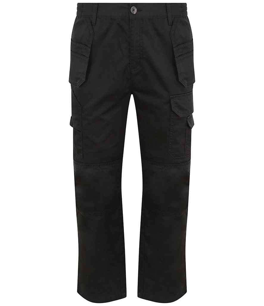 Pro RTX RX603 Black Front - Trouser Ready to be  by Custard Workwear - Cheap Personalised and Customised Workwear in Nottinghamshire, Derbyshire and Leicestershire