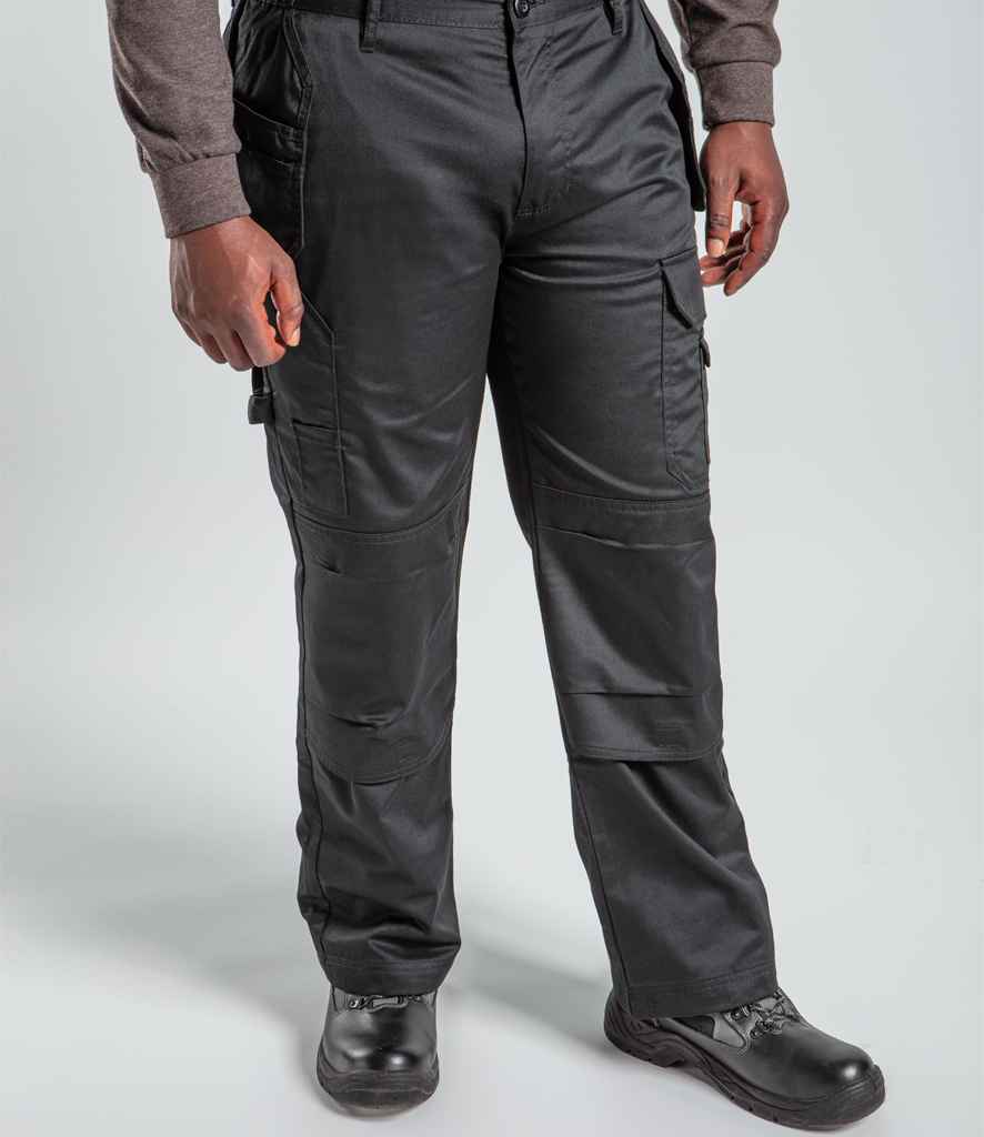 Pro RTX RX603 Black Model - Trouser Ready to be  by Custard Workwear - Cheap Personalised and Customised Workwear in Nottinghamshire, Derbyshire and Leicestershire