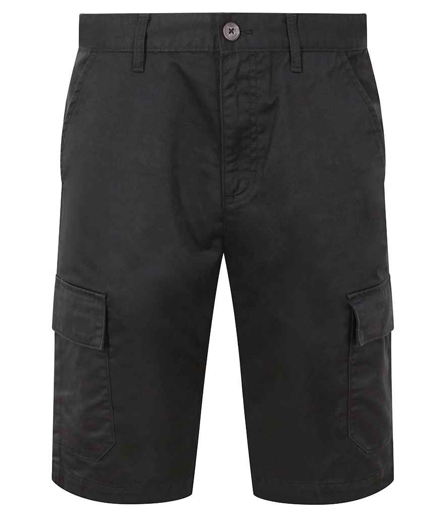 Pro RTX RX605 Black Front - Short Ready to be Printed by Custard Workwear - Cheap Personalised and Customised Workwear in Nottinghamshire, Derbyshire and Leicestershire