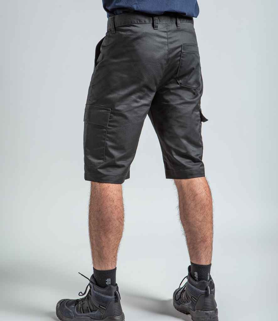 Pro RTX RX605 Black Model - Short Ready to be Printed by Custard Workwear - Cheap Personalised and Customised Workwear in Nottinghamshire, Derbyshire and Leicestershire
