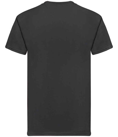 Fruit of the Loom SS10 Black Back -  Ready to be Embroidered and Printed by Custard Workwear - Cheap Personalised and Customised Workwear in Nottinghamshire, Derbyshire and Leicestershire