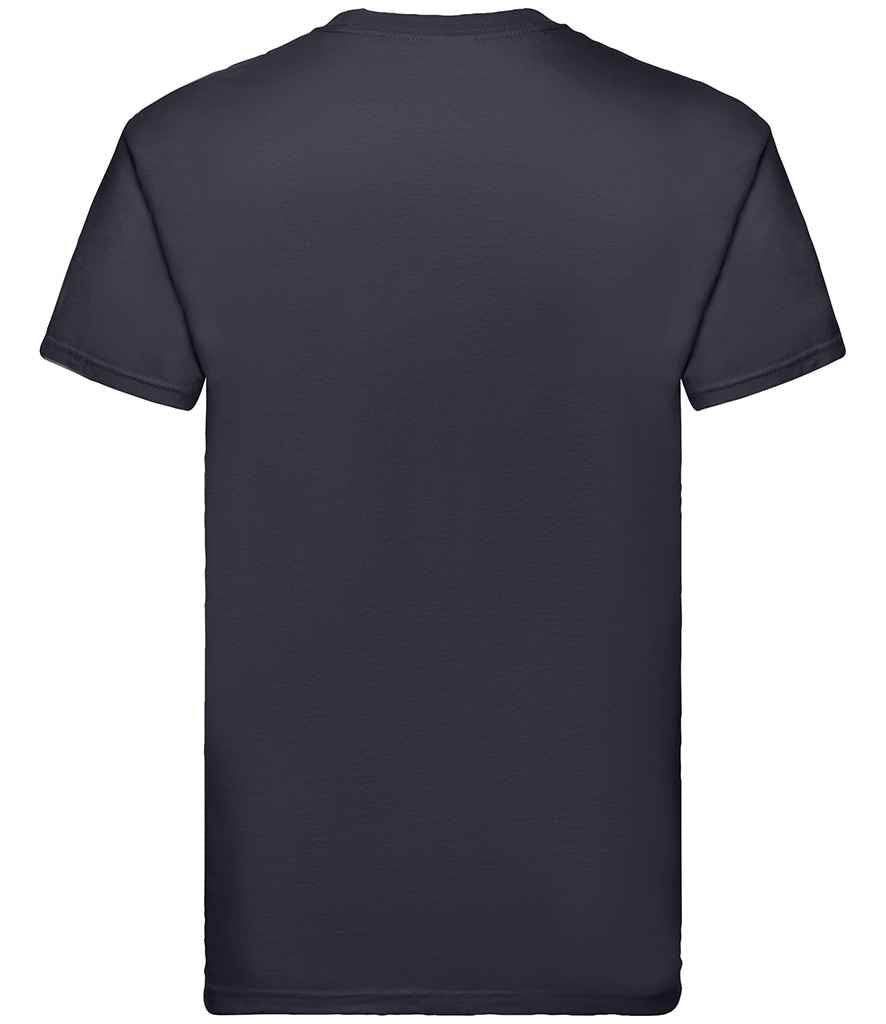 Fruit of the Loom SS10 Deep Navy Back -  Ready to be Embroidered and Printed by Custard Workwear - Cheap Personalised and Customised Workwear in Nottinghamshire, Derbyshire and Leicestershire