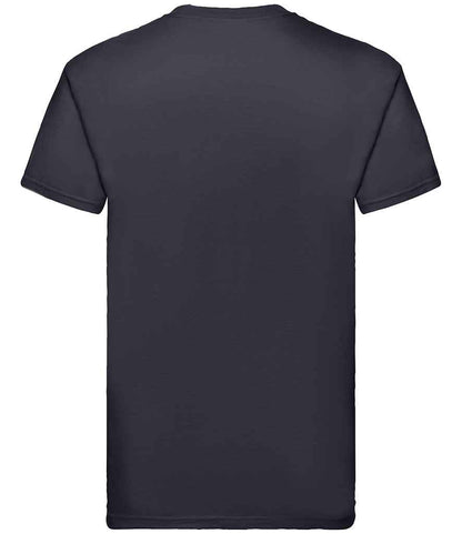 Fruit of the Loom SS10 Deep Navy Back -  Ready to be Embroidered and Printed by Custard Workwear - Cheap Personalised and Customised Workwear in Nottinghamshire, Derbyshire and Leicestershire