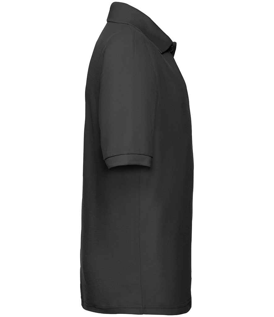 Fruit of the Loom SS11B Black Right -  Ready to be Embroidered and Printed by Custard Workwear - Cheap Personalised and Customised Workwear in Nottinghamshire, Derbyshire and Leicestershire