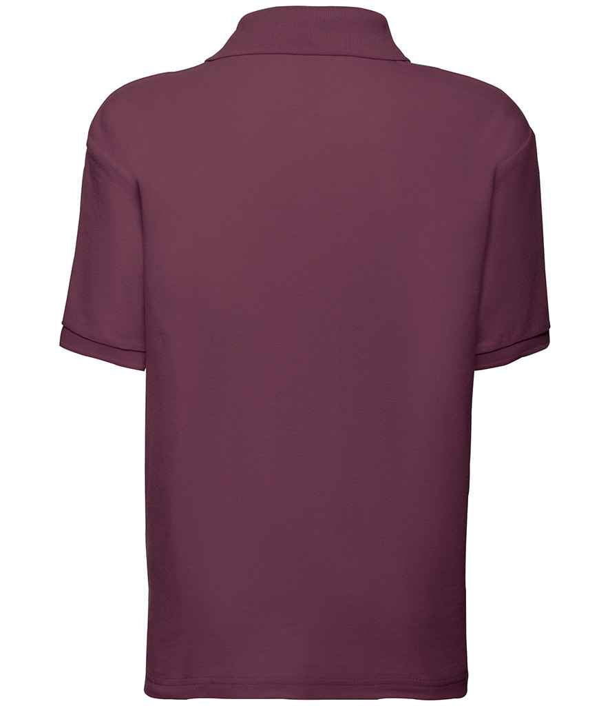Fruit of the Loom SS11B Burgundy Back -  Ready to be Embroidered and Printed by Custard Workwear - Cheap Personalised and Customised Workwear in Nottinghamshire, Derbyshire and Leicestershire