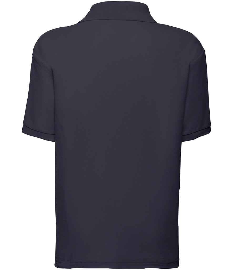 Fruit of the Loom SS11B Deep Navy Back -  Ready to be Embroidered and Printed by Custard Workwear - Cheap Personalised and Customised Workwear in Nottinghamshire, Derbyshire and Leicestershire