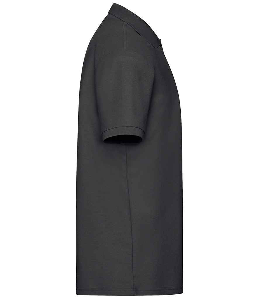 Fruit of the Loom SS11 Black Right -  Ready to be Embroidered and Printed by Custard Workwear - Cheap Personalised and Customised Workwear in Nottinghamshire, Derbyshire and Leicestershire