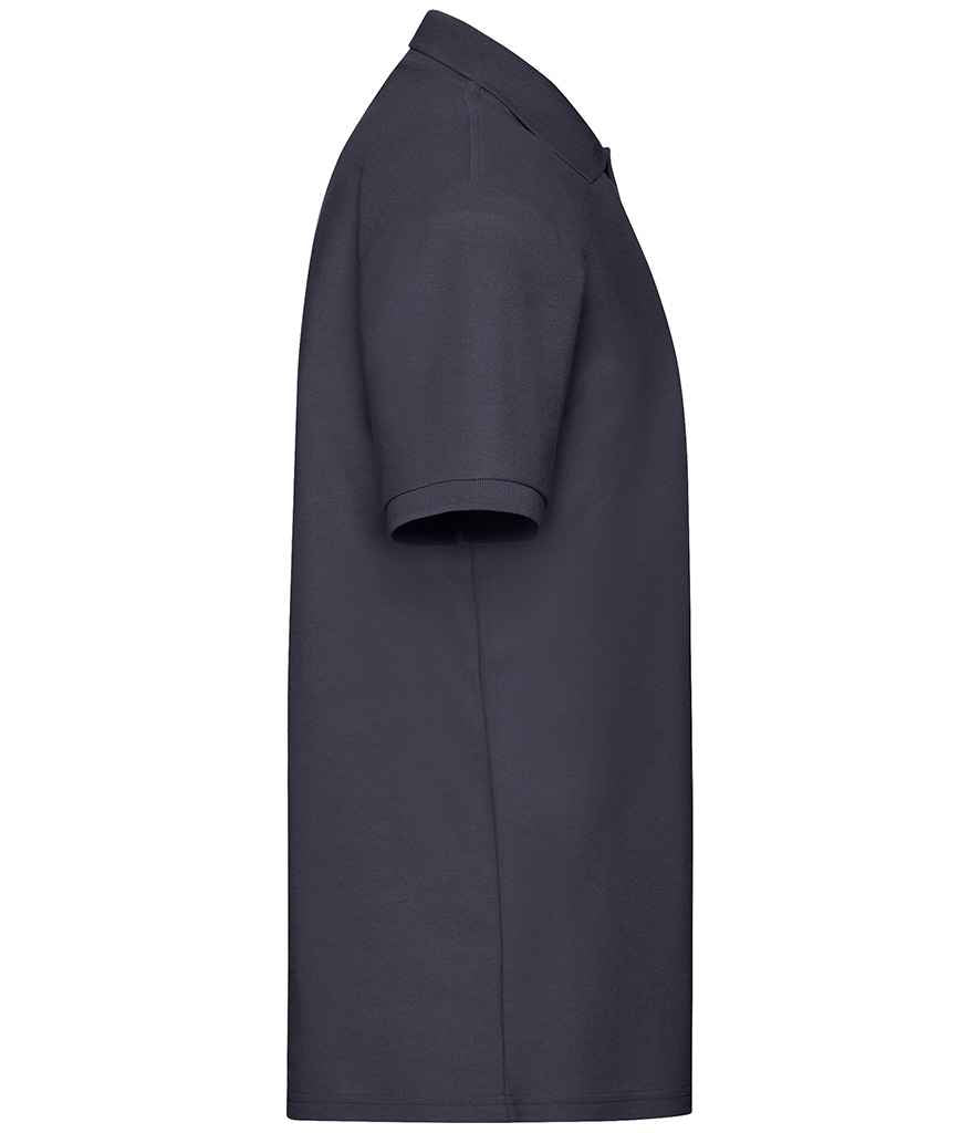 Fruit of the Loom SS11 Deep Navy Right -  Ready to be Embroidered and Printed by Custard Workwear - Cheap Personalised and Customised Workwear in Nottinghamshire, Derbyshire and Leicestershire