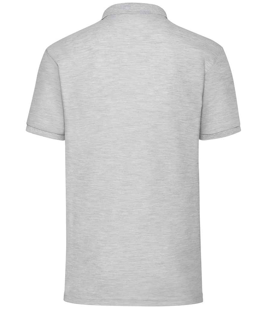 Fruit of the Loom SS11 Heather Grey Back -  Ready to be Embroidered and Printed by Custard Workwear - Cheap Personalised and Customised Workwear in Nottinghamshire, Derbyshire and Leicestershire