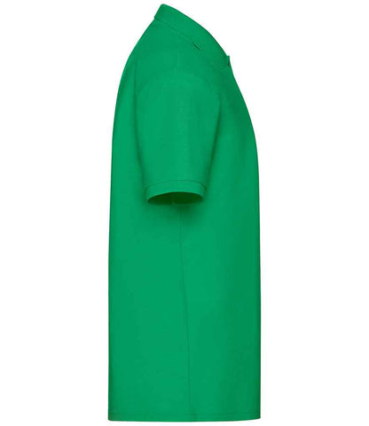 Fruit of the Loom SS11 Kelly Green Right -  Ready to be Embroidered and Printed by Custard Workwear - Cheap Personalised and Customised Workwear in Nottinghamshire, Derbyshire and Leicestershire
