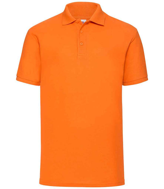Fruit of the Loom SS11 Orange Front -  Ready to be Embroidered and Printed by Custard Workwear - Cheap Personalised and Customised Workwear in Nottinghamshire, Derbyshire and Leicestershire