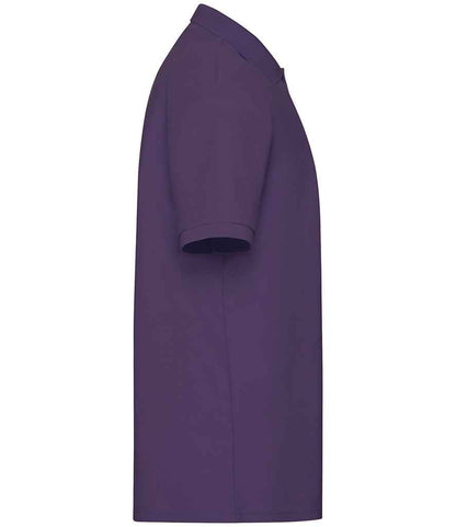 Fruit of the Loom SS11 Purple Right -  Ready to be Embroidered and Printed by Custard Workwear - Cheap Personalised and Customised Workwear in Nottinghamshire, Derbyshire and Leicestershire