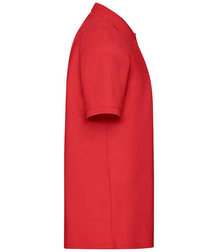 Fruit of the Loom SS11 Red Right -  Ready to be Embroidered and Printed by Custard Workwear - Cheap Personalised and Customised Workwear in Nottinghamshire, Derbyshire and Leicestershire