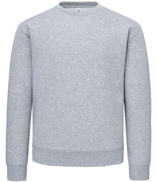 Fruit of the Loom SS141 Athletic Heather Front -  Ready to be Embroidered and Printed by Custard Workwear - Cheap Personalised and Customised Workwear in Nottinghamshire, Derbyshire and Leicestershire