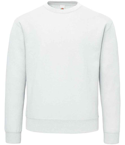 Fruit of the Loom SS141 White Front -  Ready to be Embroidered and Printed by Custard Workwear - Cheap Personalised and Customised Workwear in Nottinghamshire, Derbyshire and Leicestershire