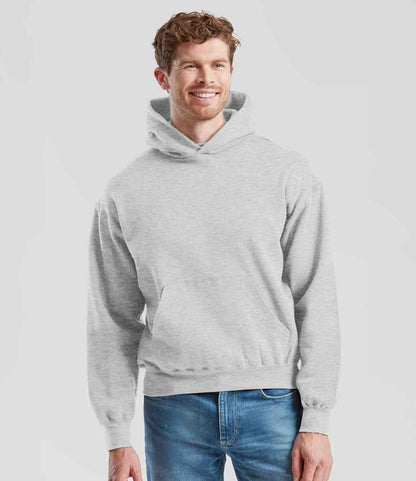 Fruit of the Loom SS142 Athletic Heather Model -  Ready to be Embroidered and Printed by Custard Workwear - Cheap Personalised and Customised Workwear in Nottinghamshire, Derbyshire and Leicestershire