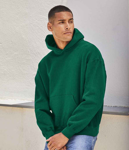 Fruit of the Loom SS142 College Green Model -  Ready to be Embroidered and Printed by Custard Workwear - Cheap Personalised and Customised Workwear in Nottinghamshire, Derbyshire and Leicestershire