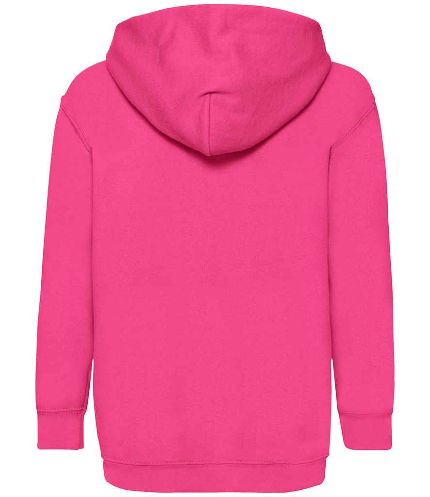 Fruit of the Loom SS14B Fuchsia Back -  Ready to be Embroidered and Printed by Custard Workwear - Cheap Personalised and Customised Workwear in Nottinghamshire, Derbyshire and Leicestershire
