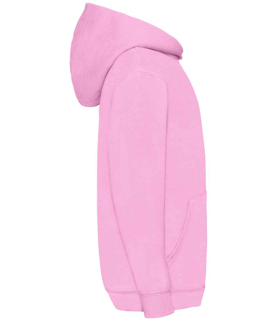 Fruit of the Loom SS14B Light Pink Left -  Ready to be Embroidered and Printed by Custard Workwear - Cheap Personalised and Customised Workwear in Nottinghamshire, Derbyshire and Leicestershire