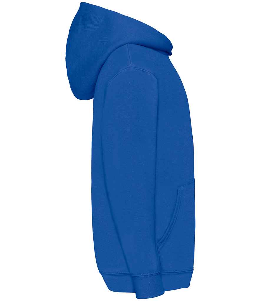 Fruit of the Loom SS14B Royal Blue Left -  Ready to be Embroidered and Printed by Custard Workwear - Cheap Personalised and Customised Workwear in Nottinghamshire, Derbyshire and Leicestershire