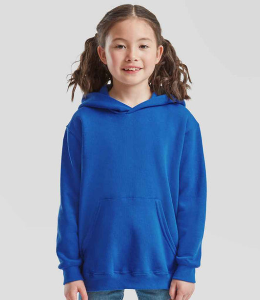 Fruit of the Loom SS14B Royal Blue Model -  Ready to be Embroidered and Printed by Custard Workwear - Cheap Personalised and Customised Workwear in Nottinghamshire, Derbyshire and Leicestershire