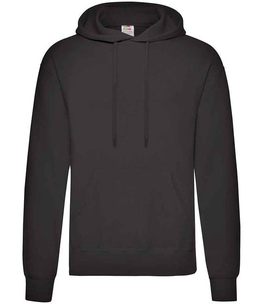 Fruit of the Loom SS14 Black Front -  Ready to be Embroidered and Printed by Custard Workwear - Cheap Personalised and Customised Workwear in Nottinghamshire, Derbyshire and Leicestershire