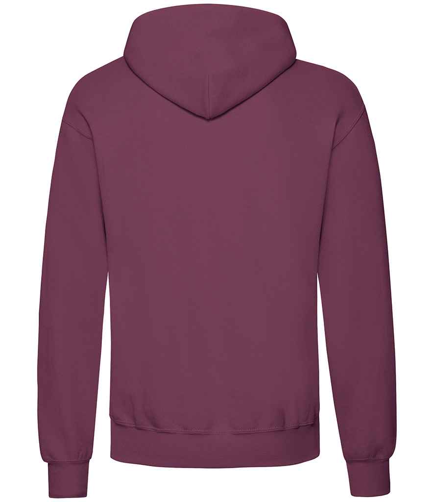 Fruit of the Loom SS14 Burgundy Back -  Ready to be Embroidered and Printed by Custard Workwear - Cheap Personalised and Customised Workwear in Nottinghamshire, Derbyshire and Leicestershire