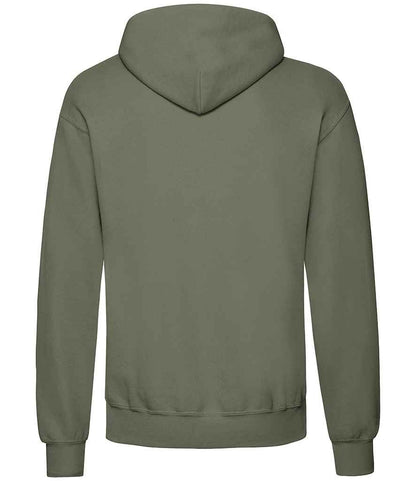Fruit of the Loom SS14 Classic Olive Back -  Ready to be Embroidered and Printed by Custard Workwear - Cheap Personalised and Customised Workwear in Nottinghamshire, Derbyshire and Leicestershire