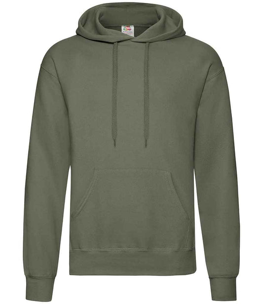 Fruit of the Loom SS14 Classic Olive Front -  Ready to be Embroidered and Printed by Custard Workwear - Cheap Personalised and Customised Workwear in Nottinghamshire, Derbyshire and Leicestershire
