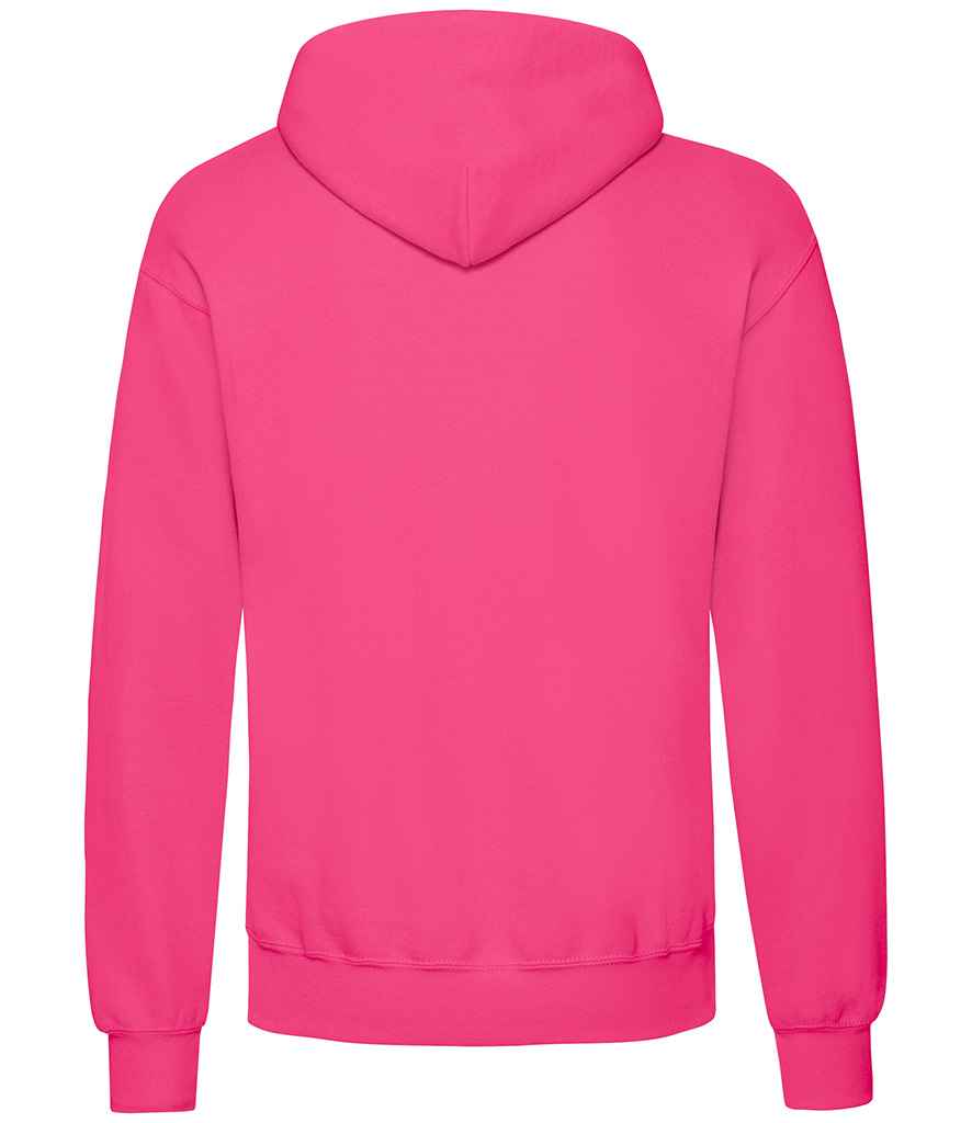 Fruit of the Loom SS14 Fuchsia Back -  Ready to be Embroidered and Printed by Custard Workwear - Cheap Personalised and Customised Workwear in Nottinghamshire, Derbyshire and Leicestershire