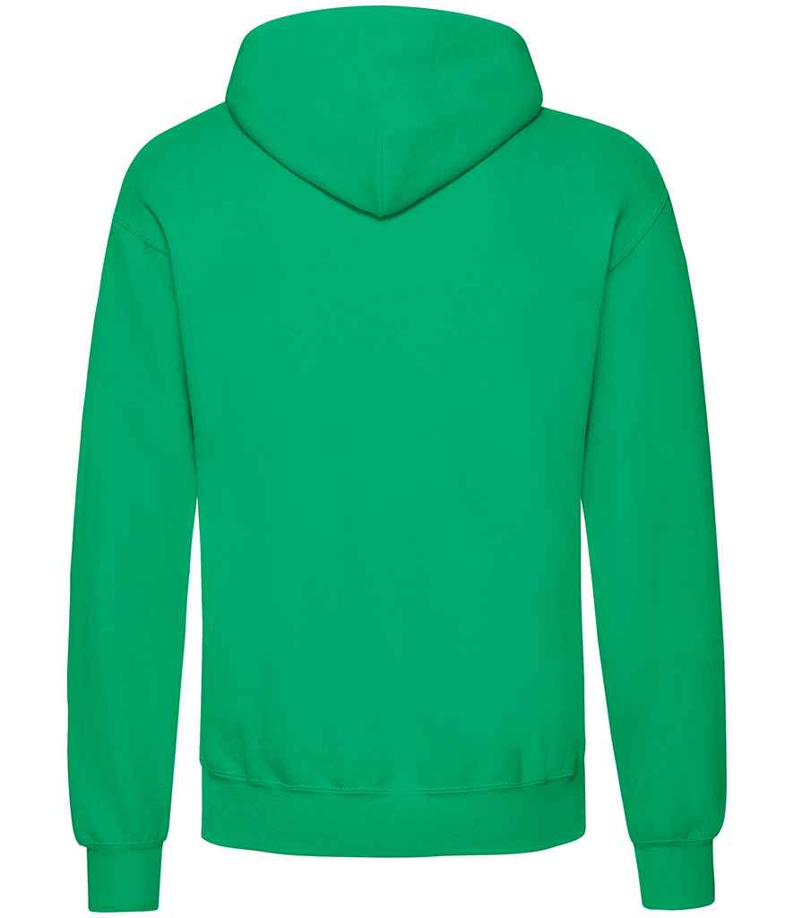 Fruit of the Loom SS14 Kelly Green Back -  Ready to be Embroidered and Printed by Custard Workwear - Cheap Personalised and Customised Workwear in Nottinghamshire, Derbyshire and Leicestershire