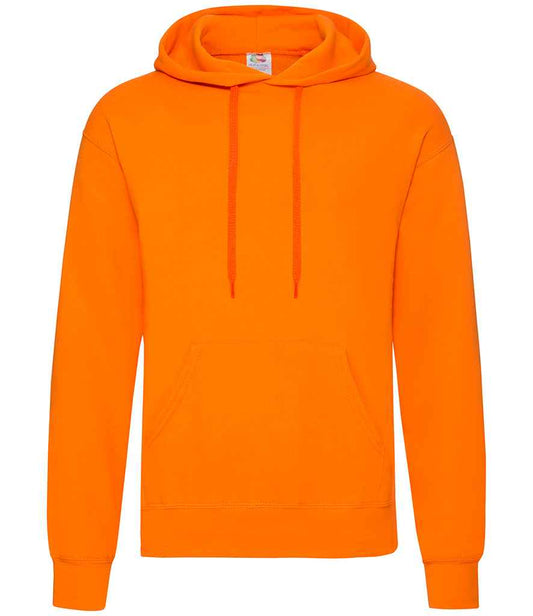 Fruit of the Loom SS14 Orange Front -  Ready to be Embroidered and Printed by Custard Workwear - Cheap Personalised and Customised Workwear in Nottinghamshire, Derbyshire and Leicestershire